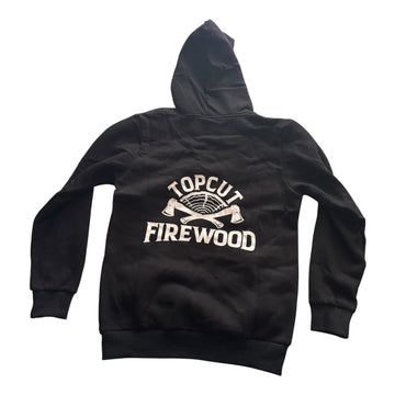Top Cut Hoodie B&W