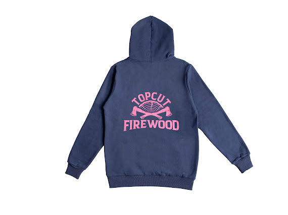 Top Cut Hoodie Navy