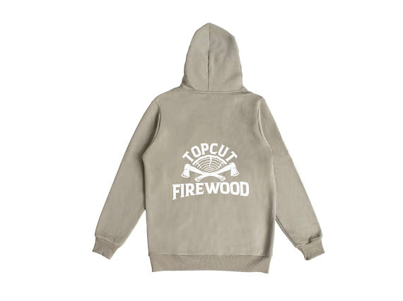 Top Cut Hoodie Green